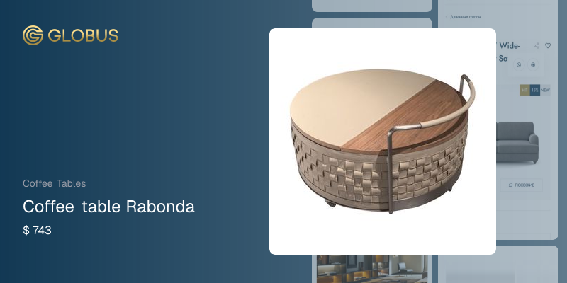 Coffee table Rabonda | Globus Furniture from China